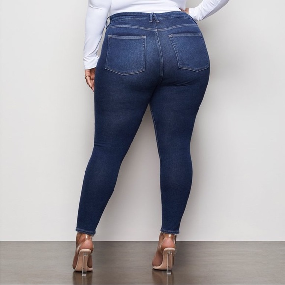 Crossover High Waist Skinny Jeans - Size 15 - Picture 3 of 3